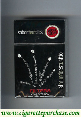 Lucky Strike Sabor Haz Chick Filters Hard box cigarettes